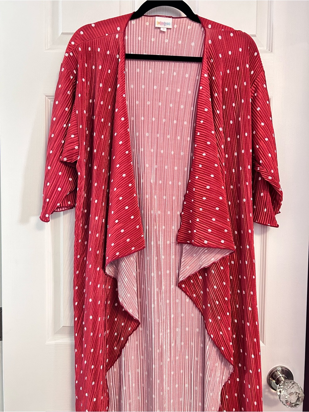 LuLaRoe Plaid Shirley